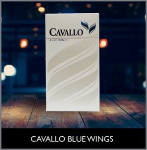 Cигареты оптом Cavallo Blue wings купить в Москве и области с доставкой без предоплаты