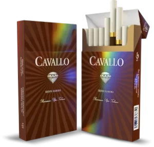 Cигареты оптом Cavallo Brown Diamond купить в Москве и области с доставкой без предоплаты